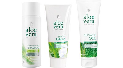 Aloe Vera Set pour les cheveux et le corps